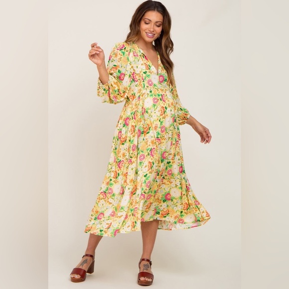 Pinkblush Dresses & Skirts - Pinkblush floral boho flowy midi dress nwt